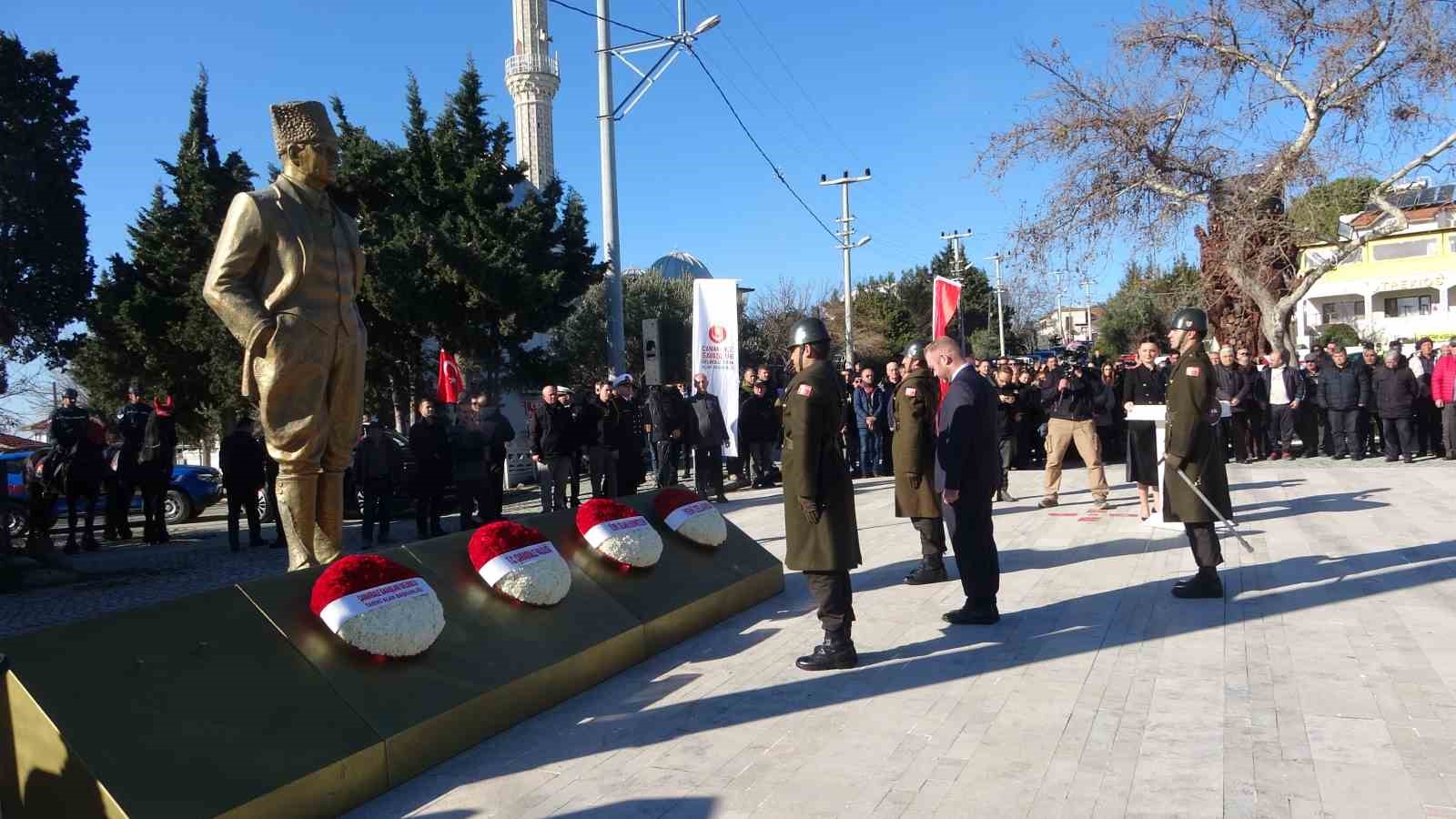 İtilaf Devletleri’nin Gelibolu Yarımadası’nı Tahliyesinin 110’uncu yılı kutlandı
İtilaf Devletleri’nin Gelibolu Yarımadası’nı Tahliyesinin 110’uncu yılı kutlandı