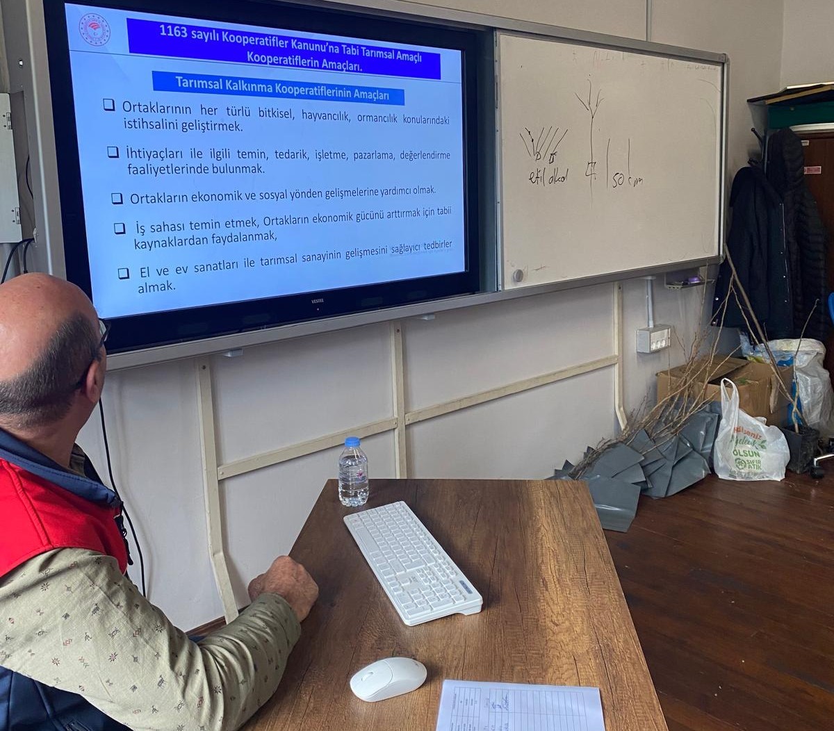 İyi tarım uygulamaları eğitimi gerçekleştirildi
