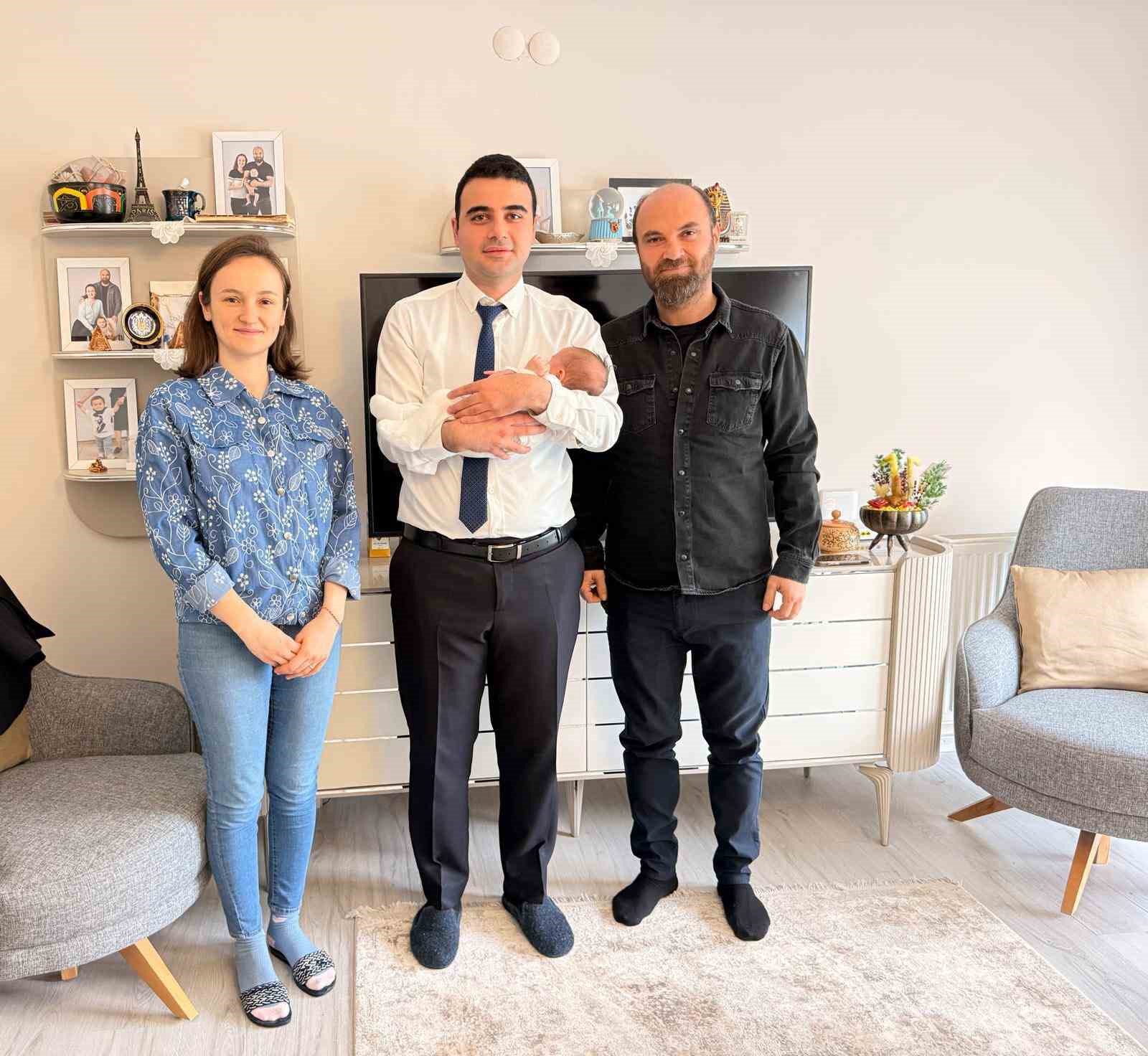 "İyilik Osmaneli’nin Kumaşında Var Projesi" kapsamında yeni doğan bebeğe destek
