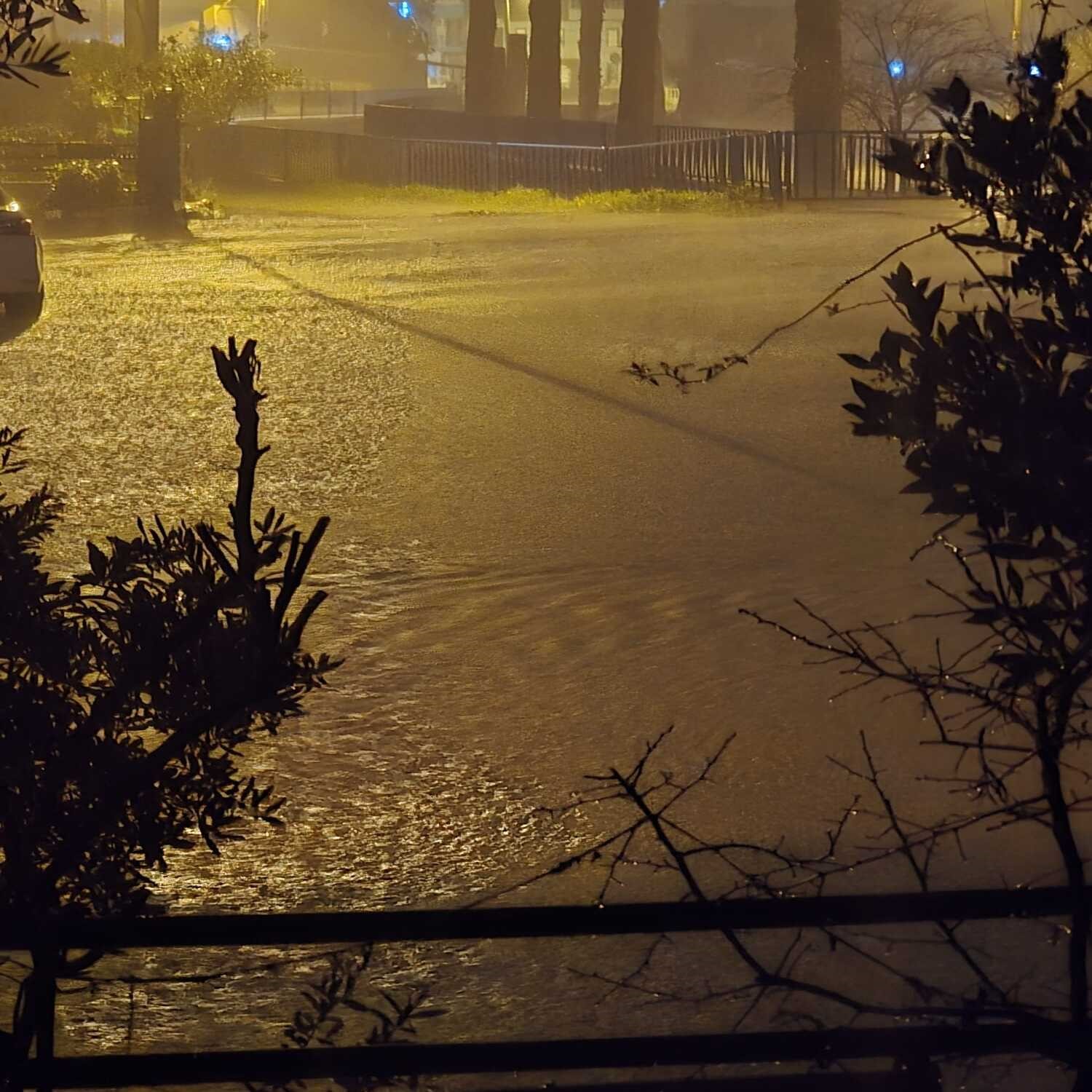 İzmir’de dereler taştı: Yeni Foça’yı su bastı
