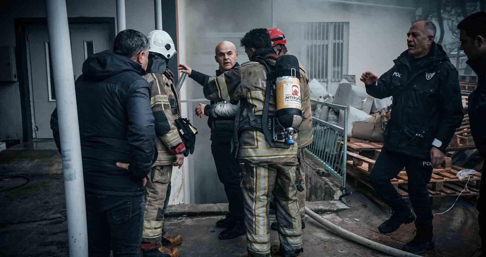 İzmir’de fabrikada çıkan yangın söndürüldü
