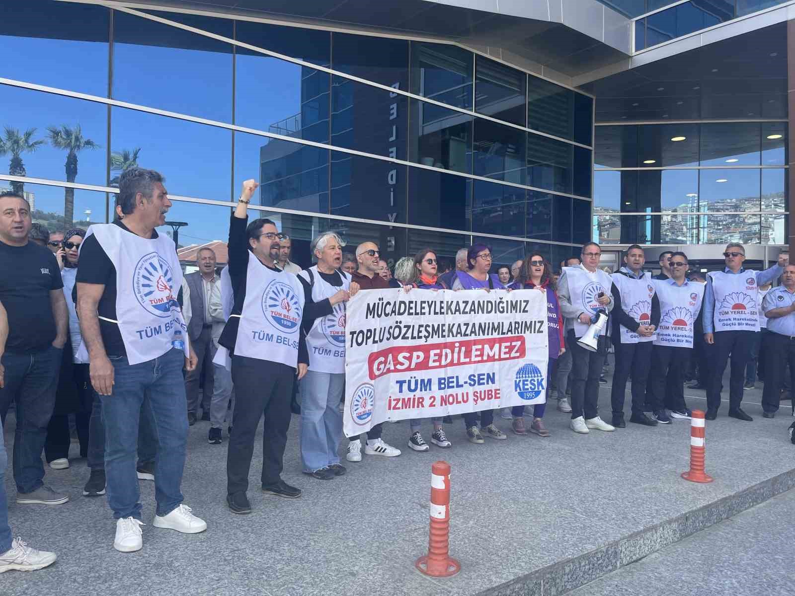 İzmir’de TİS krizi; Memurlar anlaşmazlık halinde CHP il binasına yürüyecek
