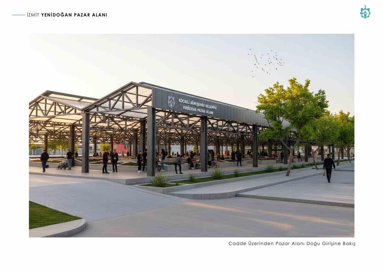 İzmit Yenidoğan’a kapalı pazar alanı yapılacak
