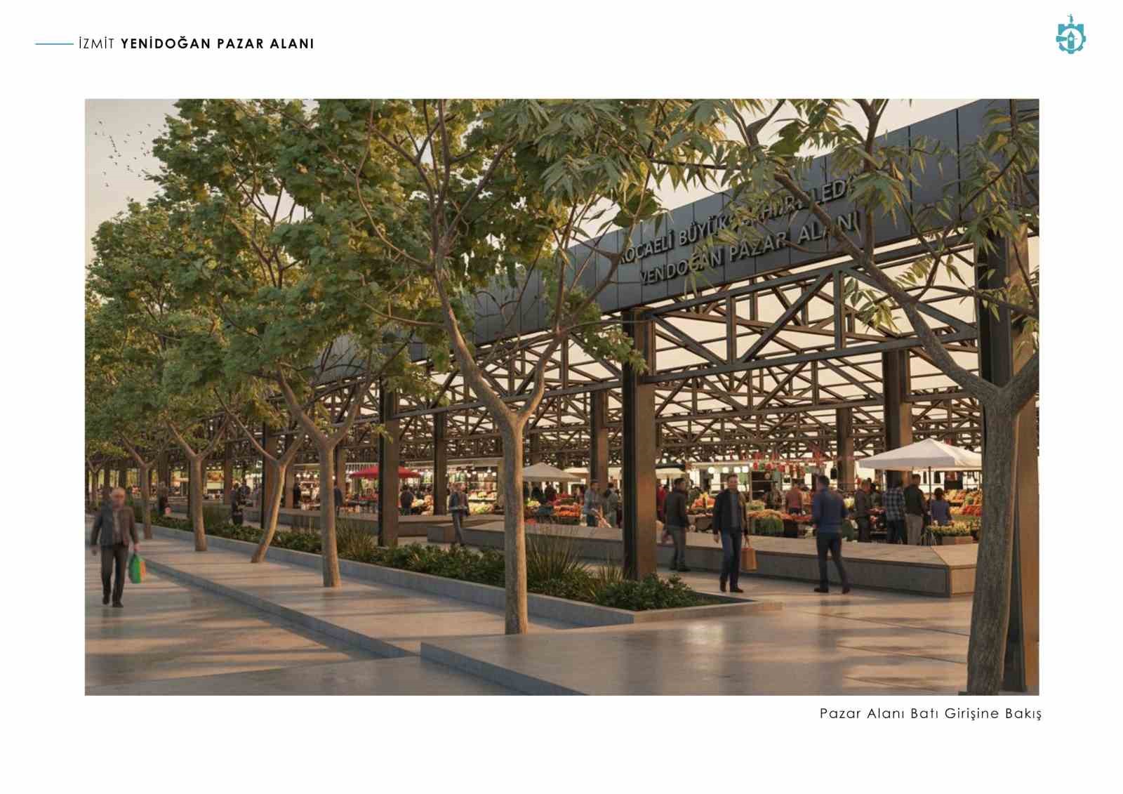 İzmit Yenidoğan’a kapalı pazar alanı yapılacak
