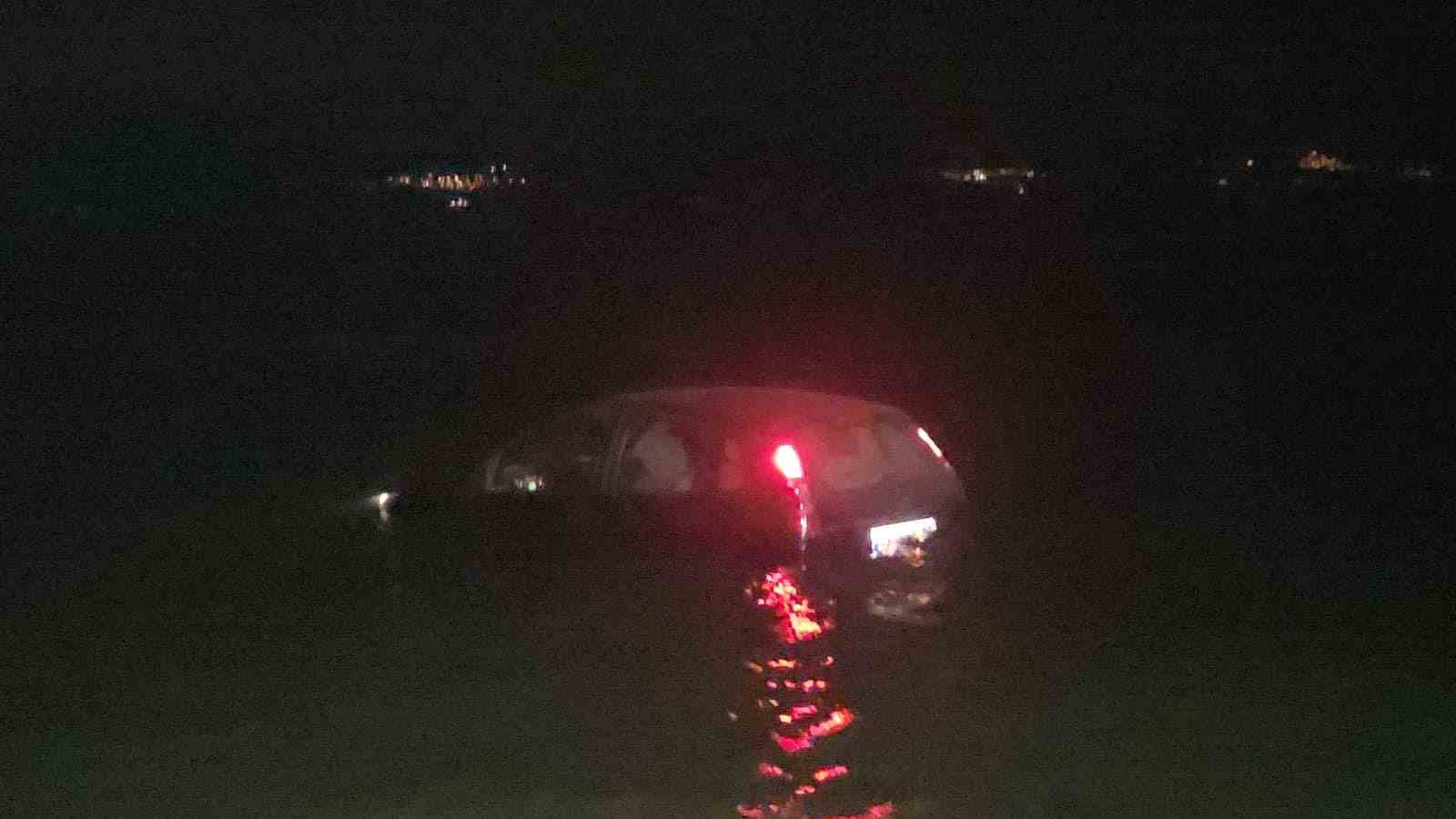 İznik Gölü’ne uçan otomobilde can pazarı
