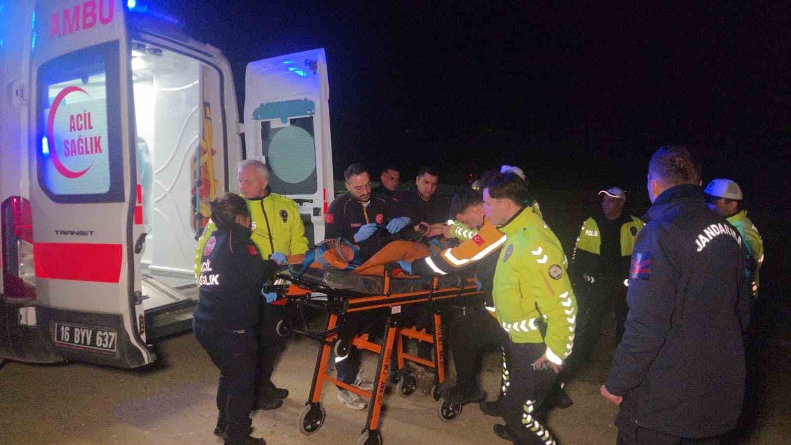 İznik Gölü’ne uçan otomobilde can pazarı
