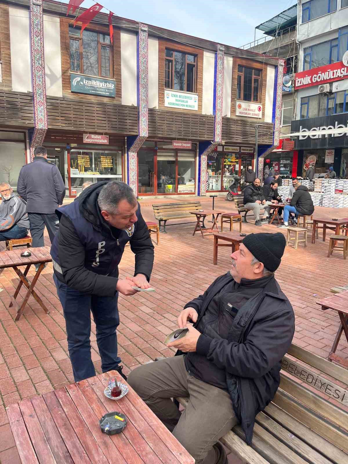İznik’te polisten dolandırıcılık uyarısı

