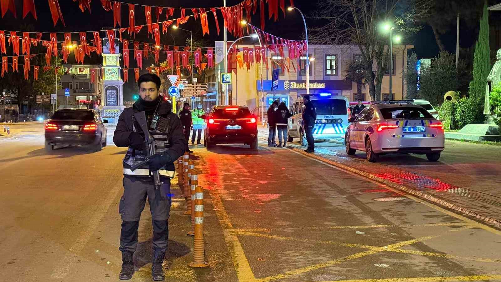 İznik’te yılbaşı gecesi huzur ve güven uygulaması
