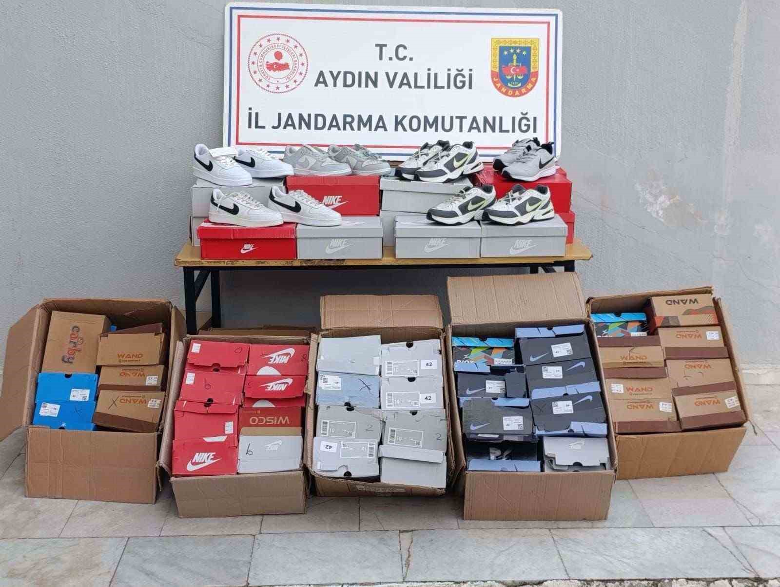 Jandarmadan replika ayakkabı operasyonu
