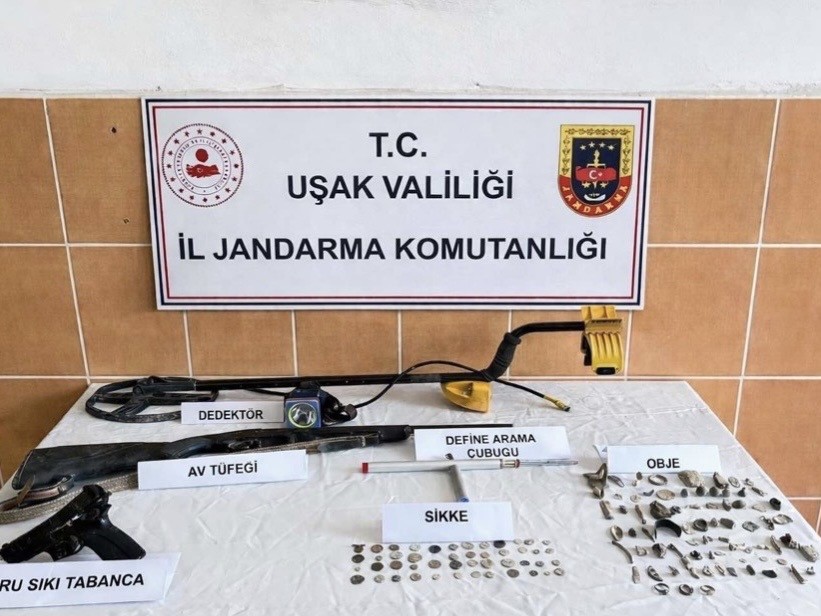 Jandarmadan tarihi eser kaçakçılarına darbe
