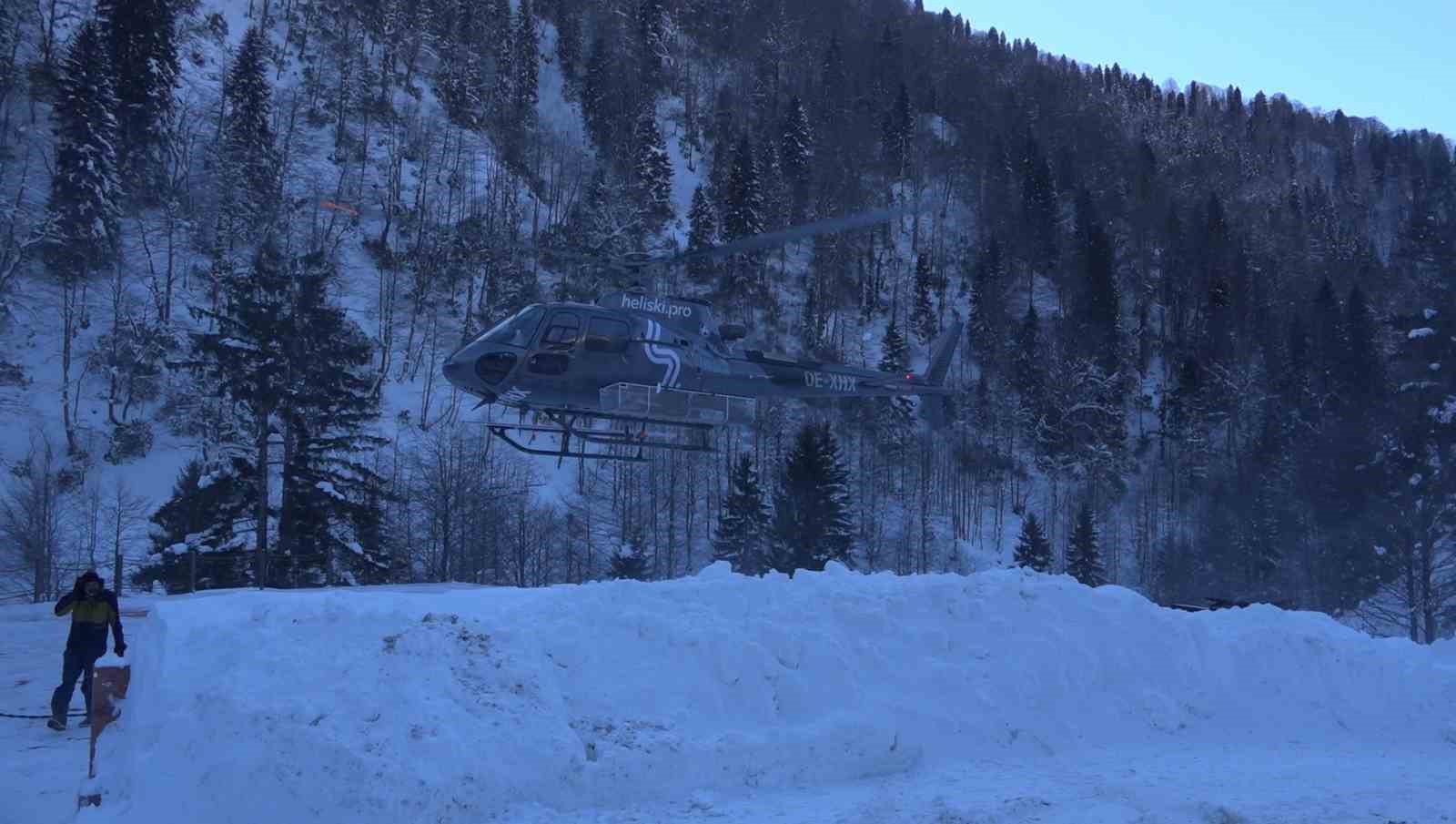 Kaçkarlar’da heliski heyecanı 21. kez başladı
Kaçkarlar’da heliski heyecanı 21. kez başladı