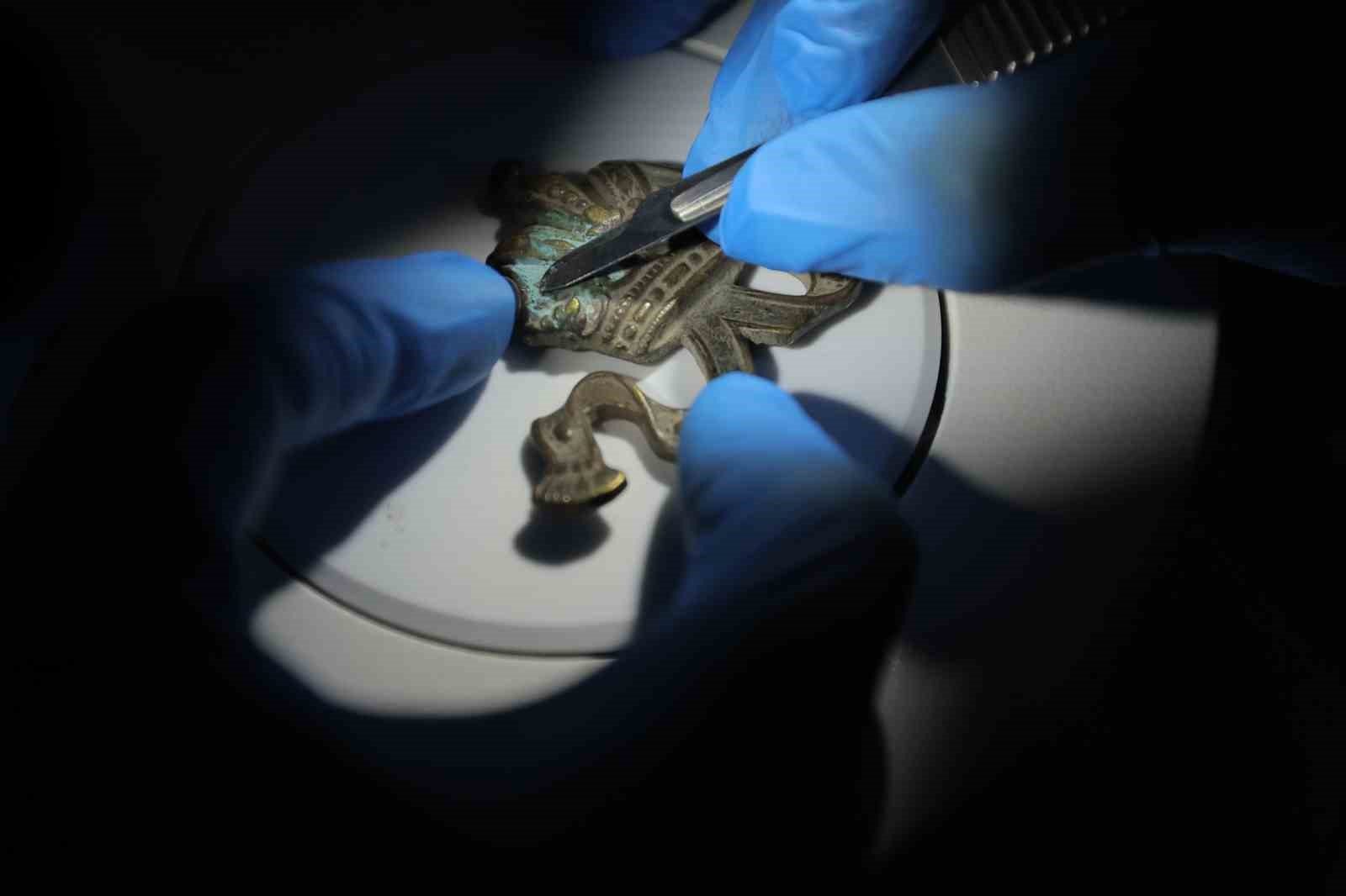 Kadim Kentin tarihi ve kültürel zenginliğine sahip çıkan Büyükşehir, konservayson laboratuvarı kurdu
