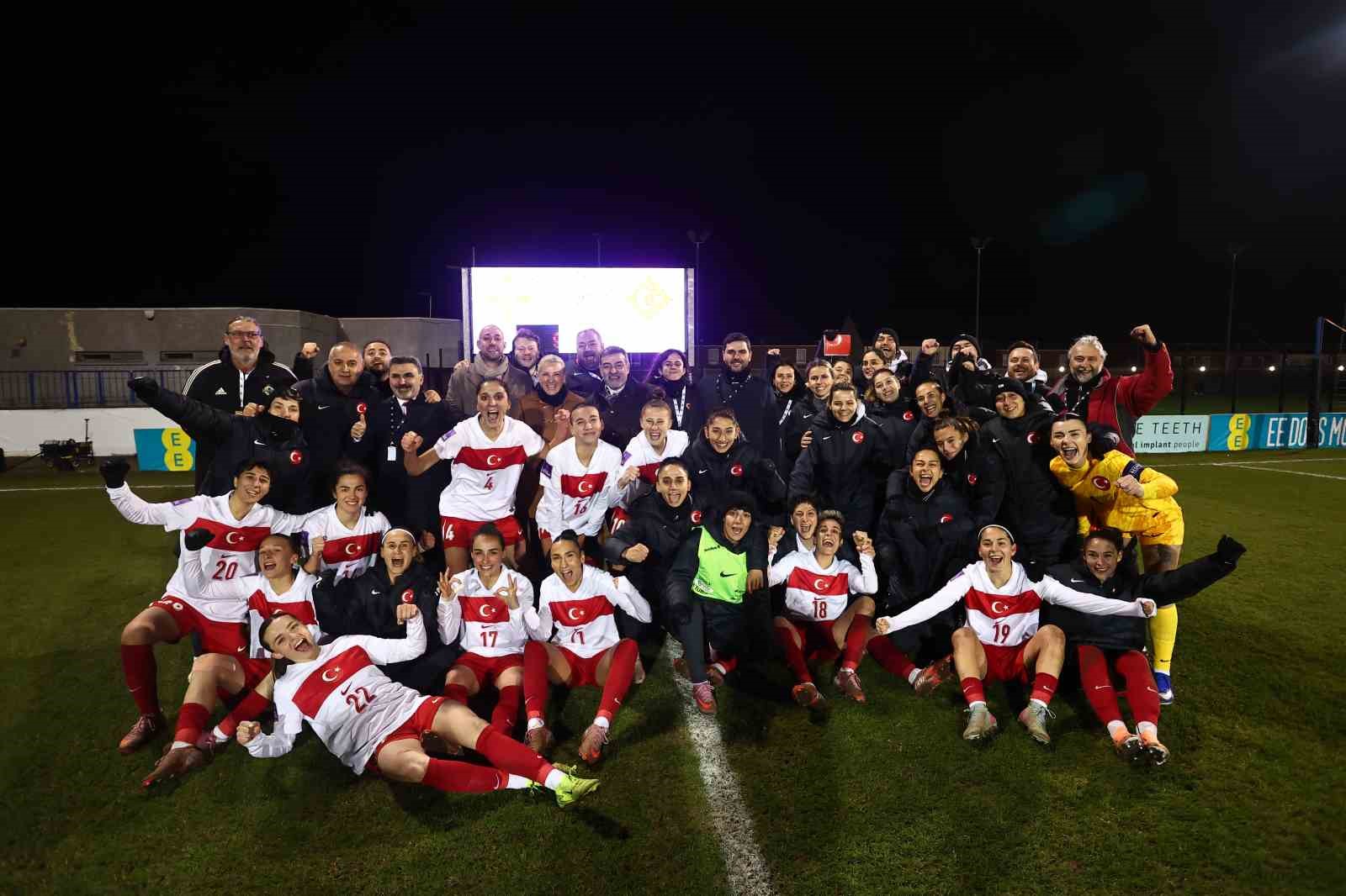 Kadın A Milli Takımı, Kuzey İrlanda’yı 1-0 mağlup etti
