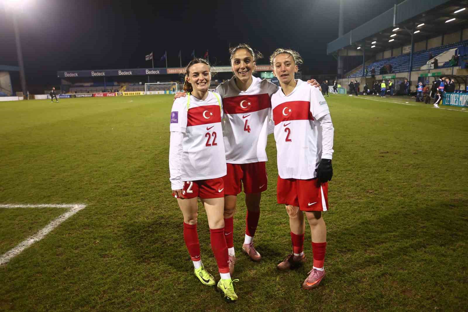 Kadın A Milli Takımı, Kuzey İrlanda’yı 1-0 mağlup etti
