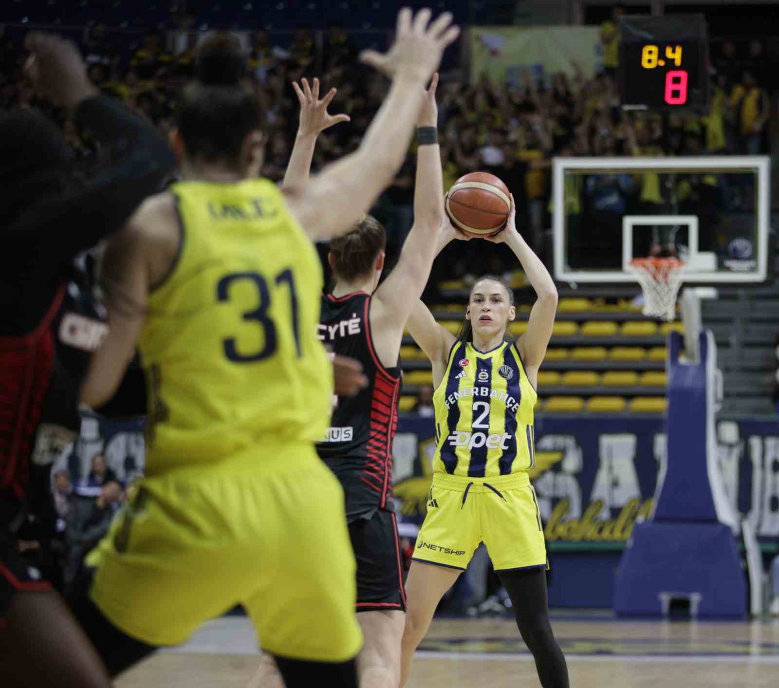 Kadınlar Euroleague: Fenerbahçe: 87 - Girona: 69
