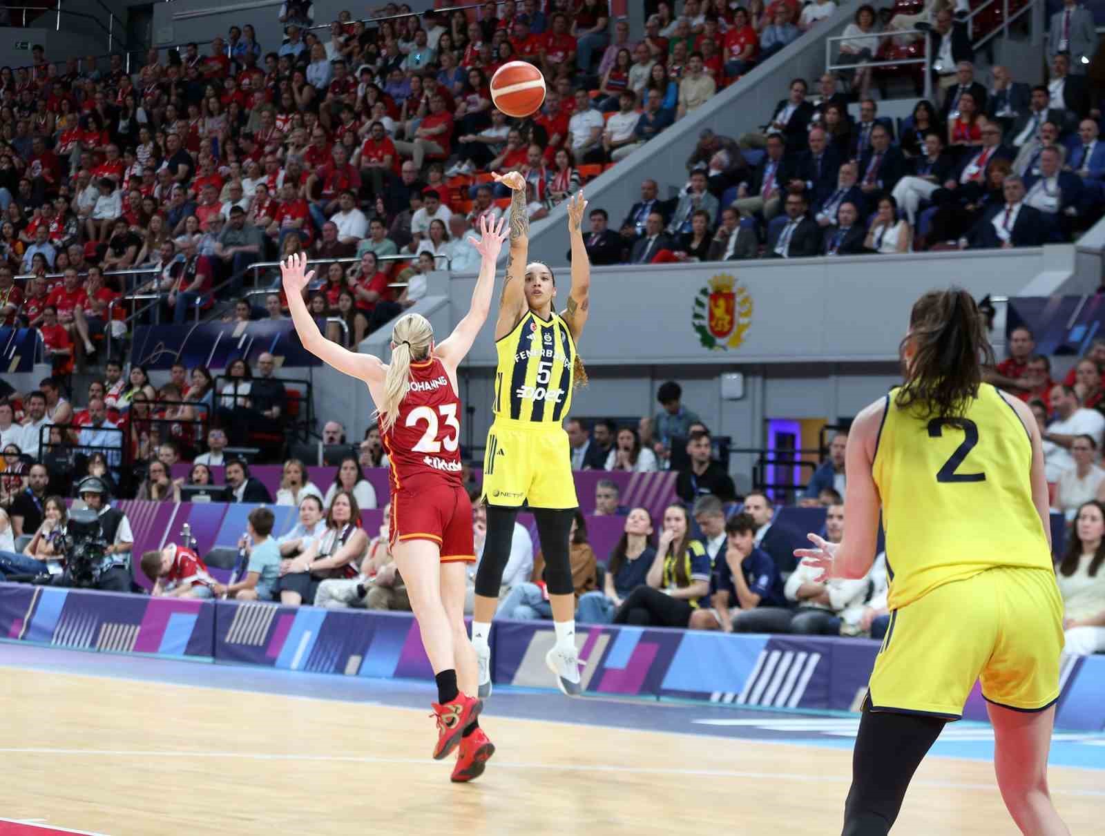 Kadınlar Euroleague’de 3. kez şampiyon Fenerbahçe
