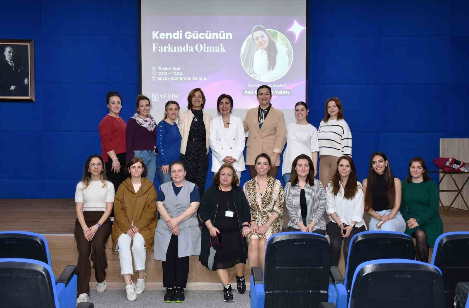 Kadınlar gününde "Eşsizliğin Tasarımı" söyleşisi düzenlendi
Kadınlar gününde "Eşsizliğin Tasarımı" söyleşisi düzenlendi