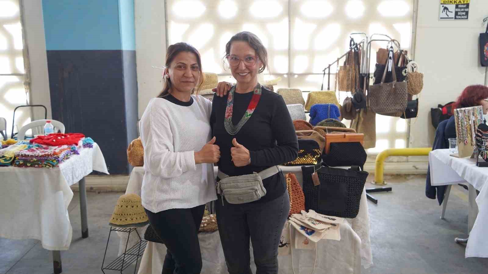 Kadınlar üretip aile bütçelerine katkı sağlıyor
