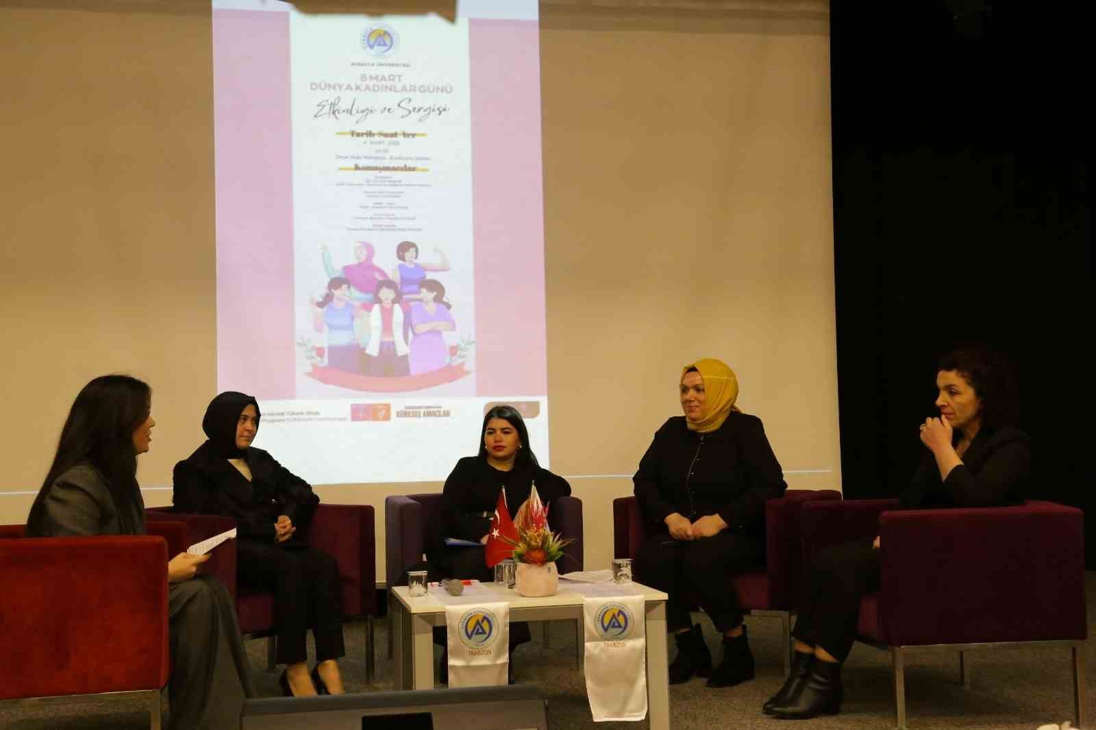 Kadınların Hikâyeleri Avrasya Üniversitesi’nde konuşuldu
