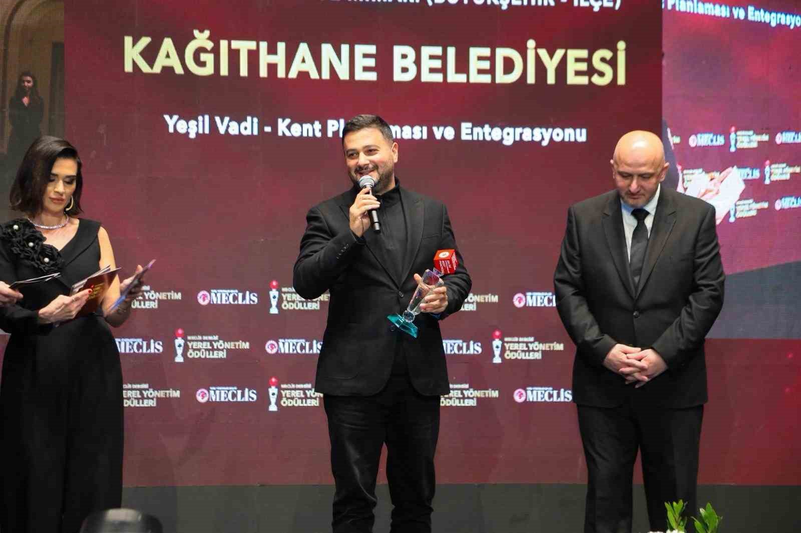 Kağıthane Belediyesi’ne Yerel Yönetimlerden anlamlı ödül
