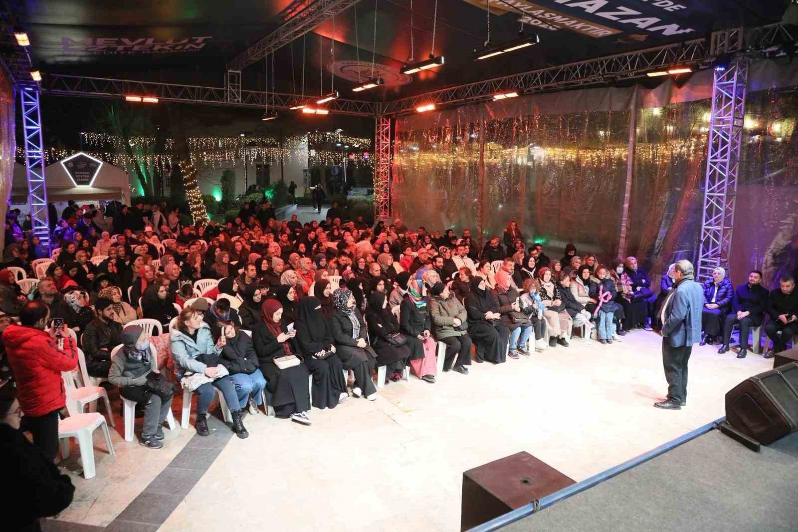 Kağıthane’de hafta sonu Ramazan etkinliklerine yoğun ilgi
