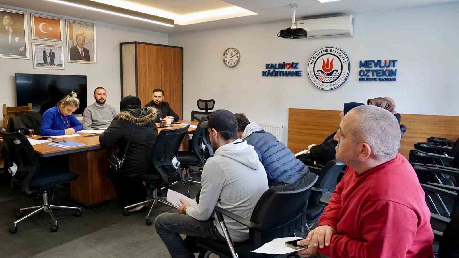 Kağıthane’de istihdama yönelik çalışmalar sürüyor
