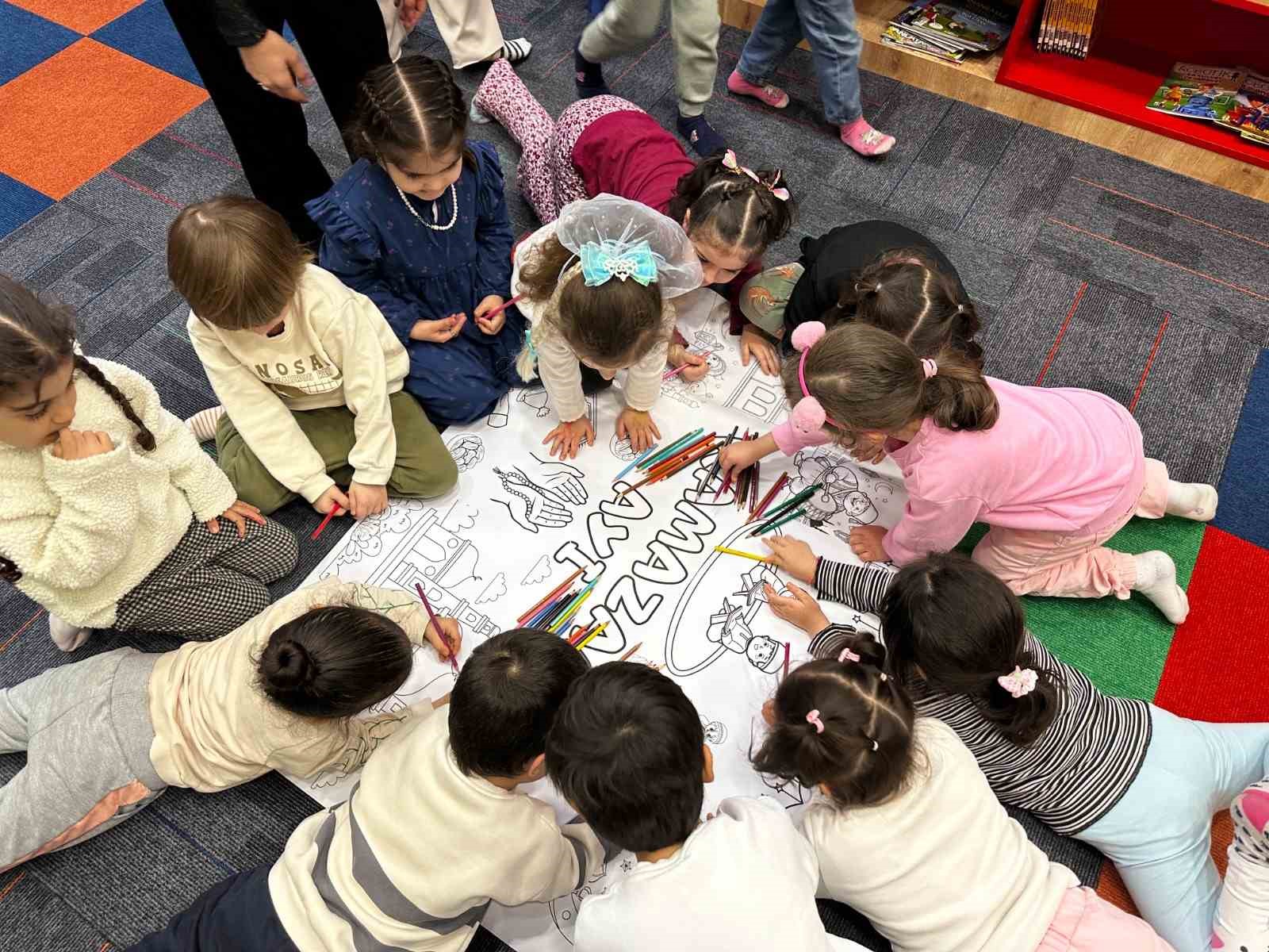 Kağıthane’de miniklere kitap dolu dünya
