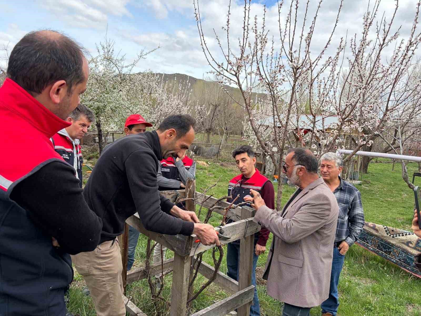 Kağızman’da meyvecilikte eğitim seferberliği sürüyor
Kağızman’da meyvecilikte eğitim seferberliği sürüyor