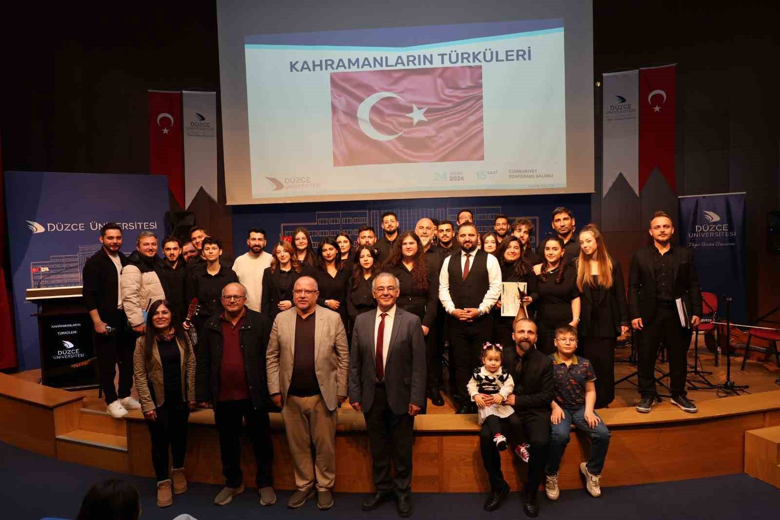 Kahramanlık türküleri yankılandı
