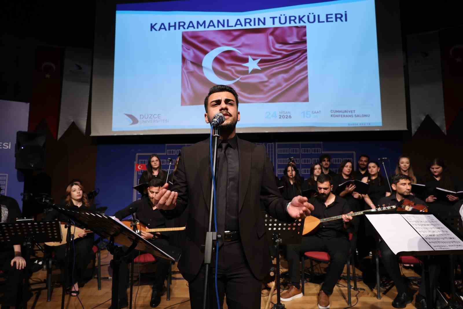 Kahramanlık türküleri yankılandı
