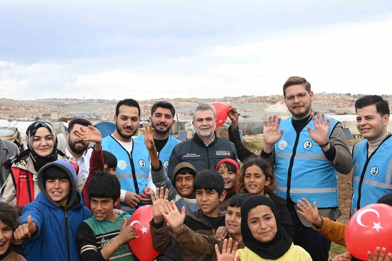 Kahramanmaraş Büyükşehir’den İdlib’de kardeşlik iftarı
