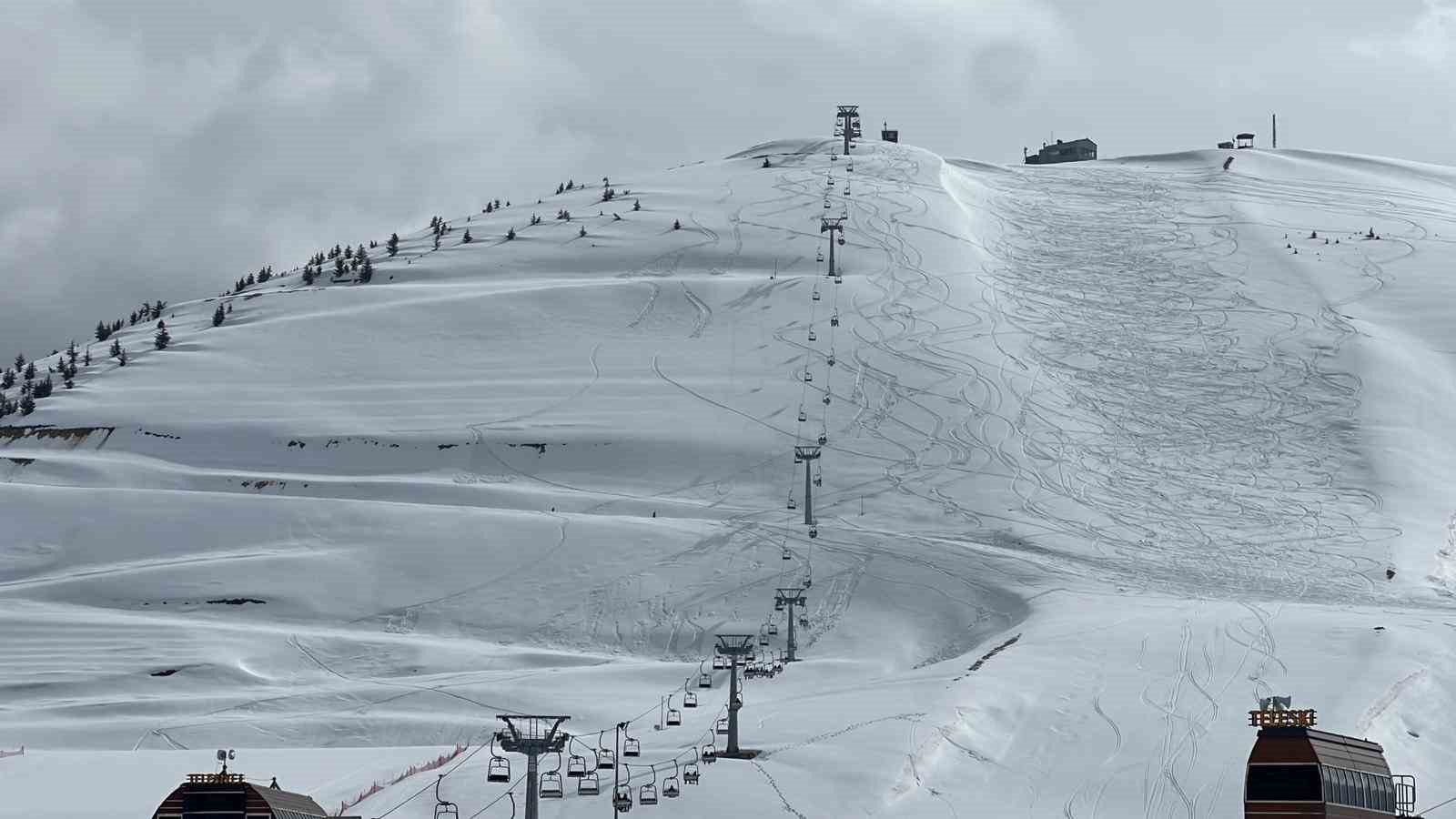 Kahramanmaraş’ın yüksek kesimleri beyaza büründü
