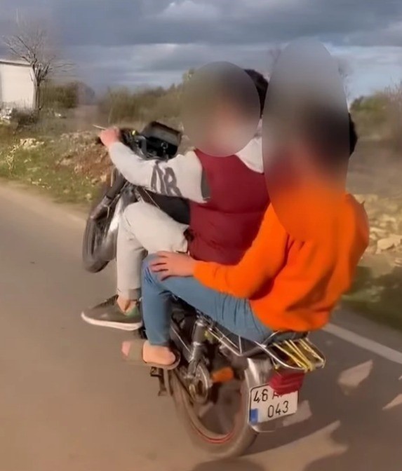 Kahramanmaraş’ta akrobatik hareketler yapan motosikletliye 47 bin TL ceza
