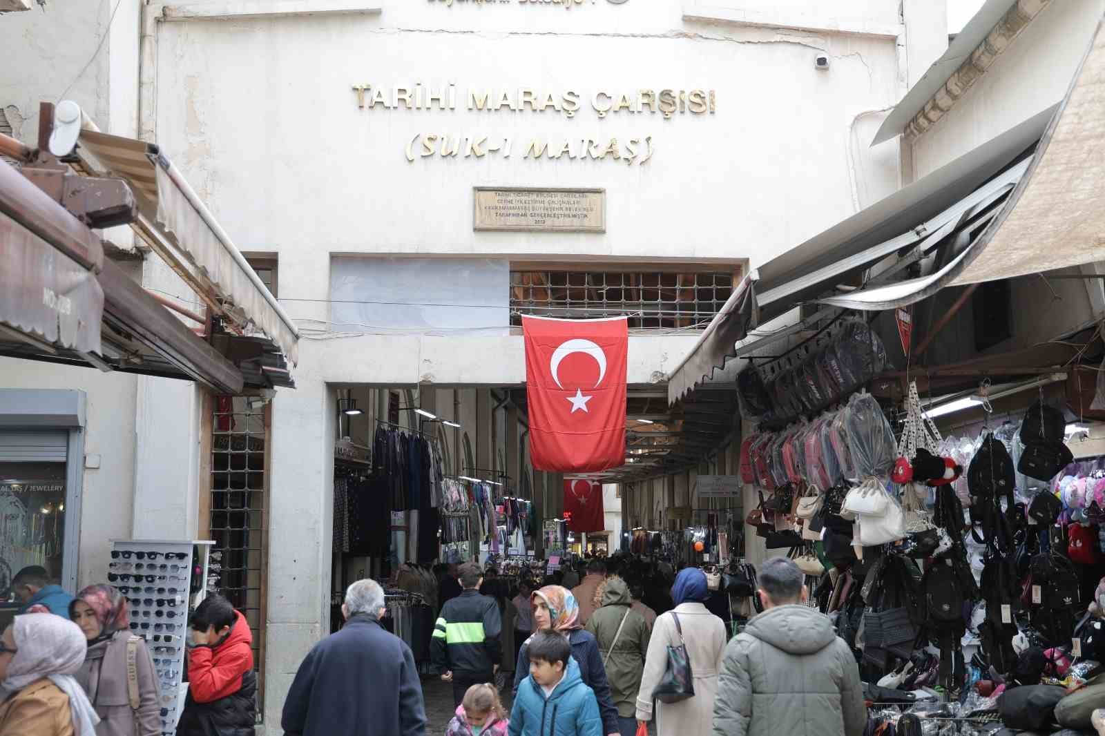 Kahramanmaraş’ta bayram öncesi yoğunluğu
