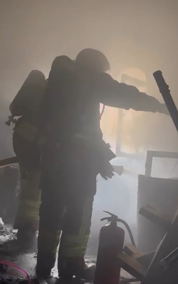 Kahramanmaraş’ta ev yangını: 1 yaralı
