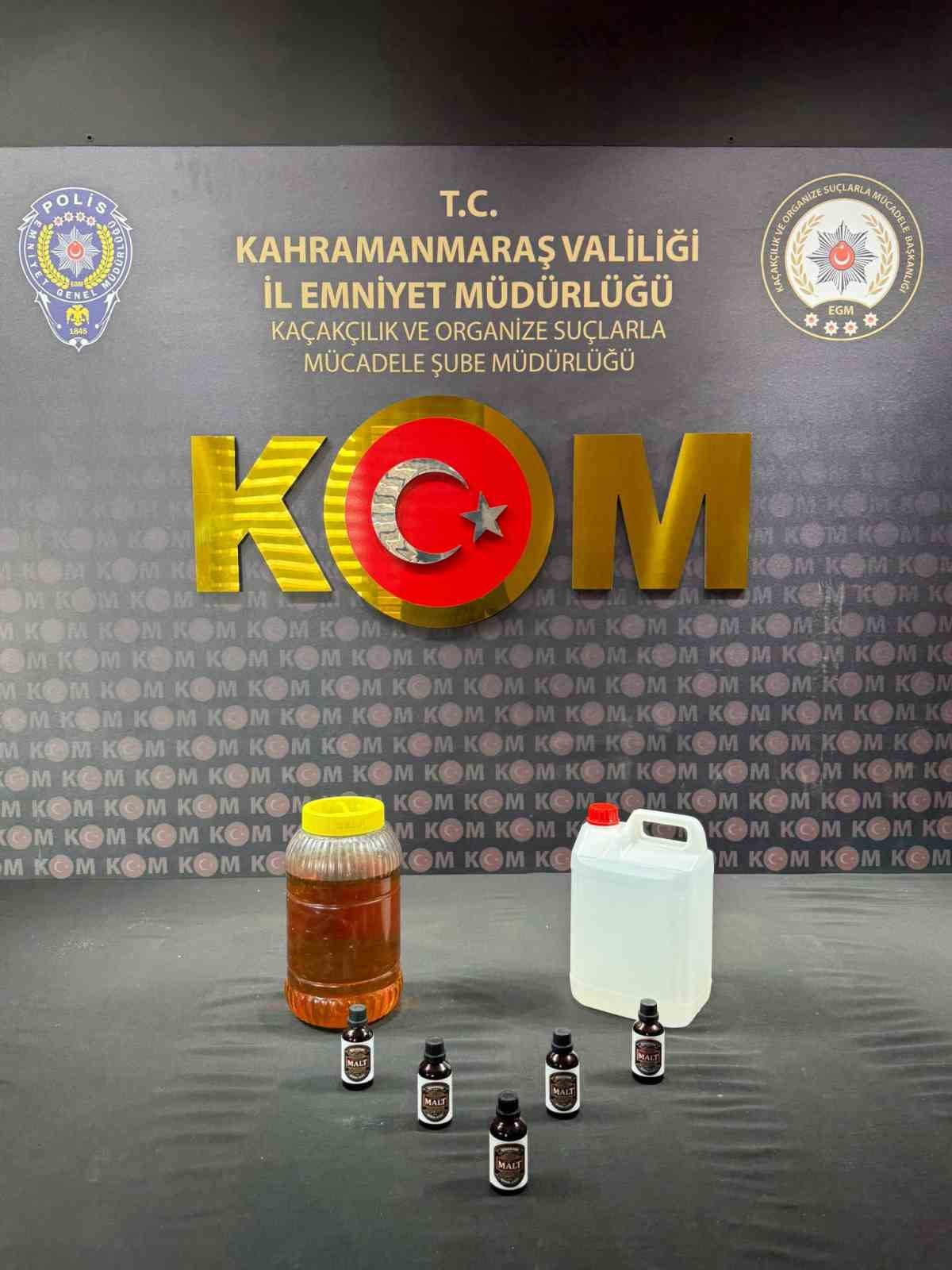 Kahramanmaraş’ta kaçakçılık operasyonları 2 şahıs yakalandı
