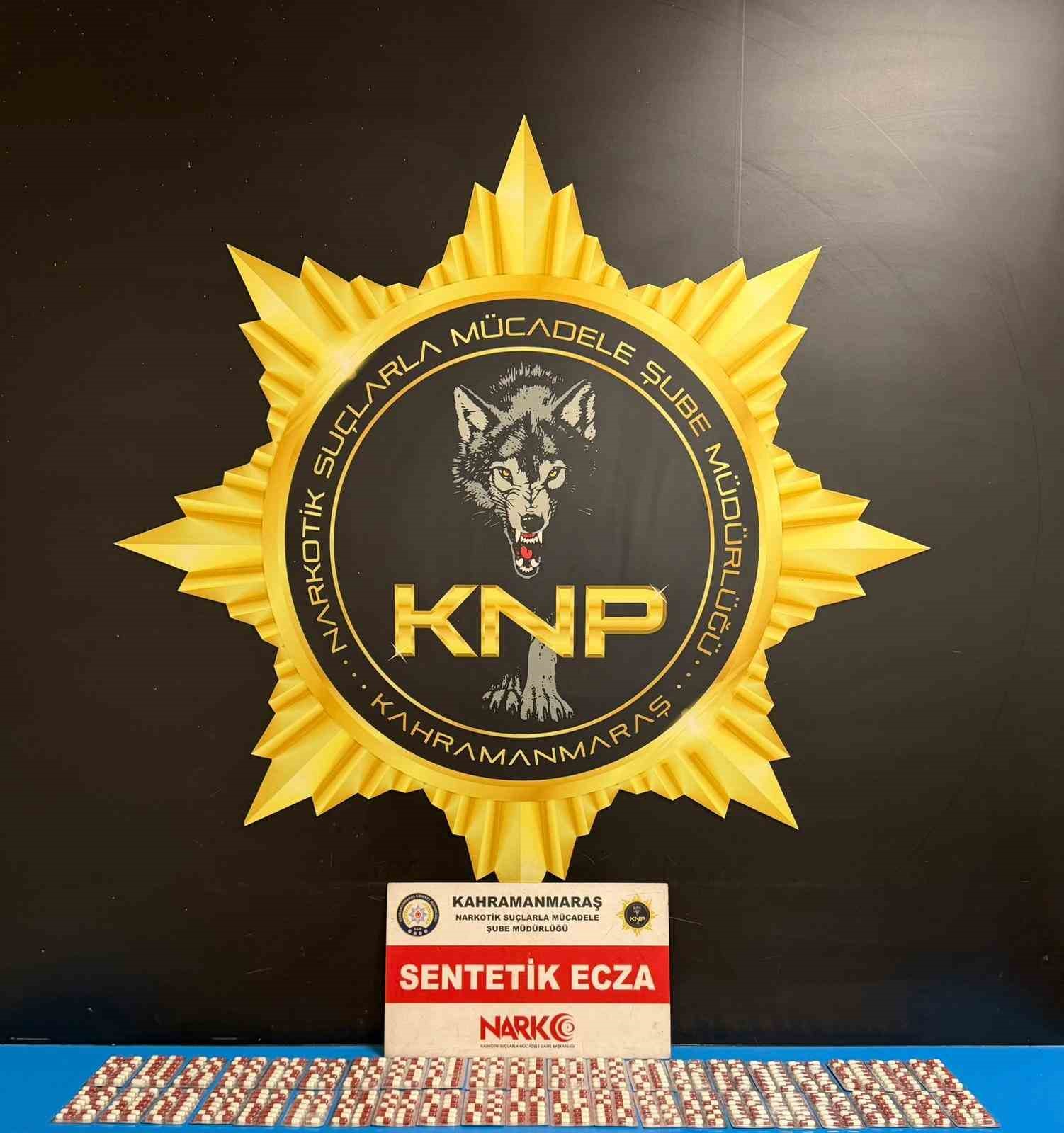 Kahramanmaraş’ta narkotik operasyonu: 3 tutuklama
