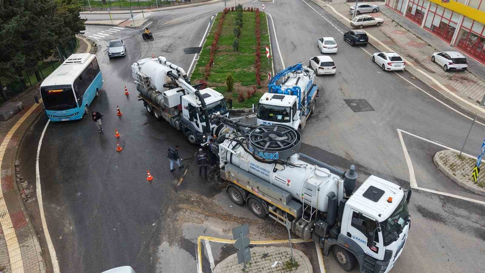 Kahramanmaraş’ta sağanak sonrası temizlik
