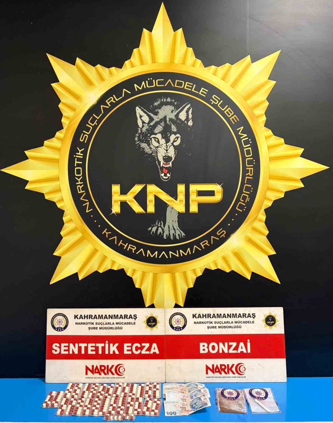 Kahramanmaraş’ta silah ve uyuşturucu operasyonu
