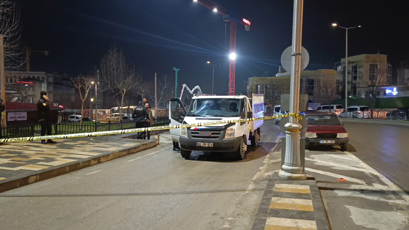 Kahramanmaraş’ta terk edilmiş kamyonet paniği
