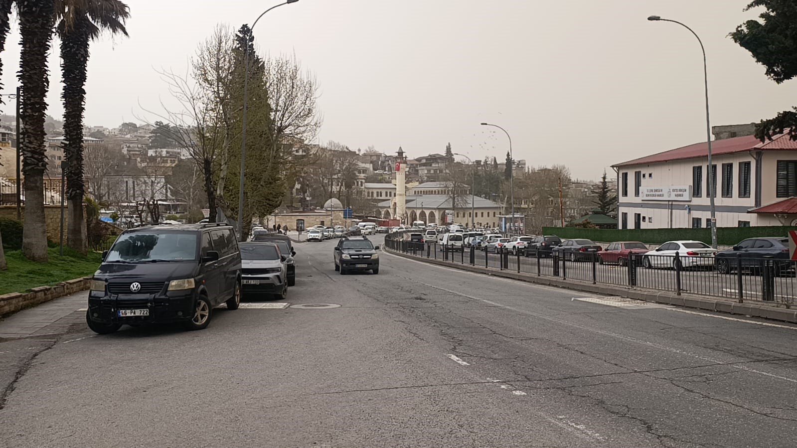 Kahramanmaraş’ta toz taşınımı etkili oldu
