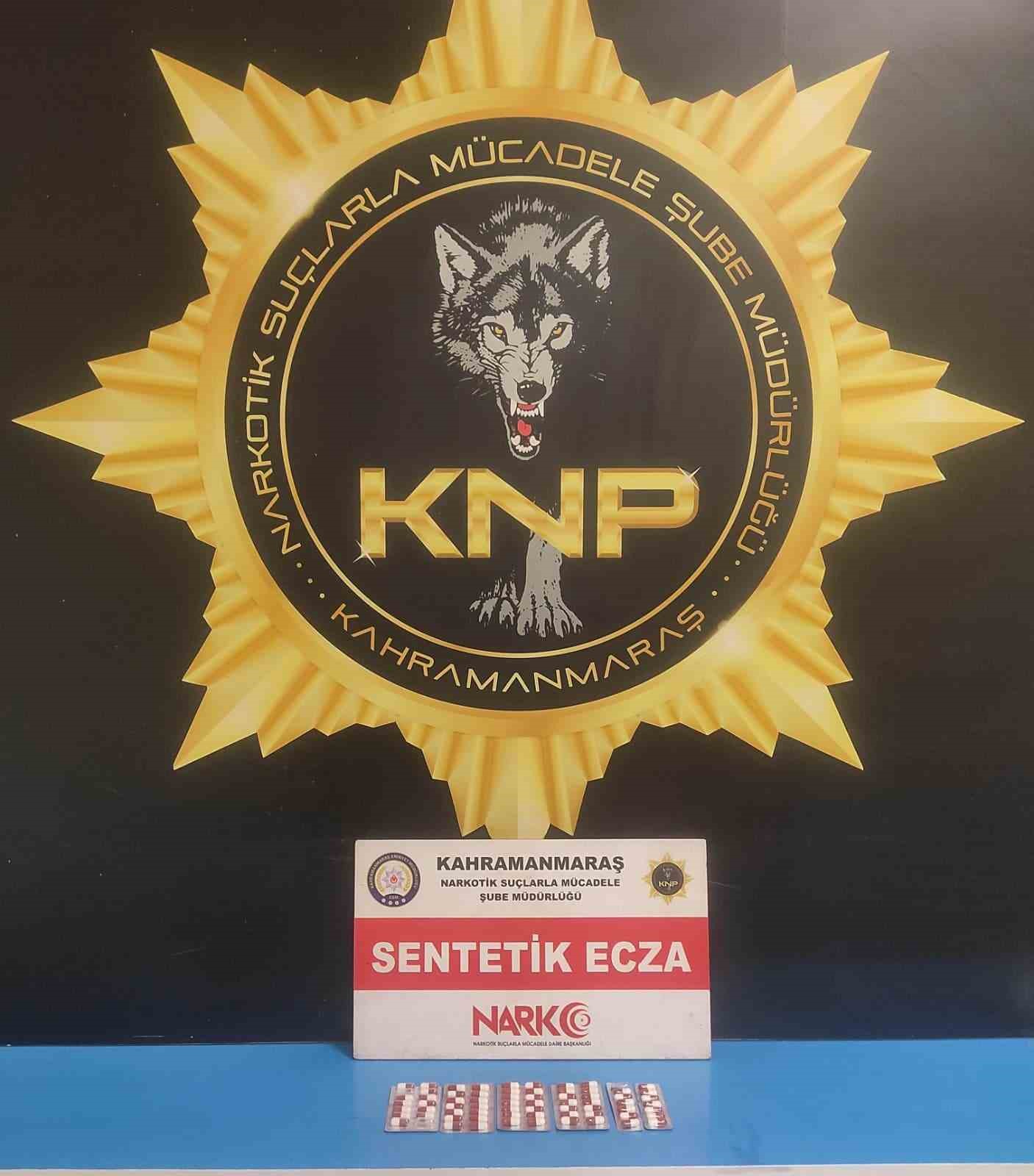 Kahramanmaraş’ta uyuşturucu operasyonu,  2 şüpheli tutuklandı
