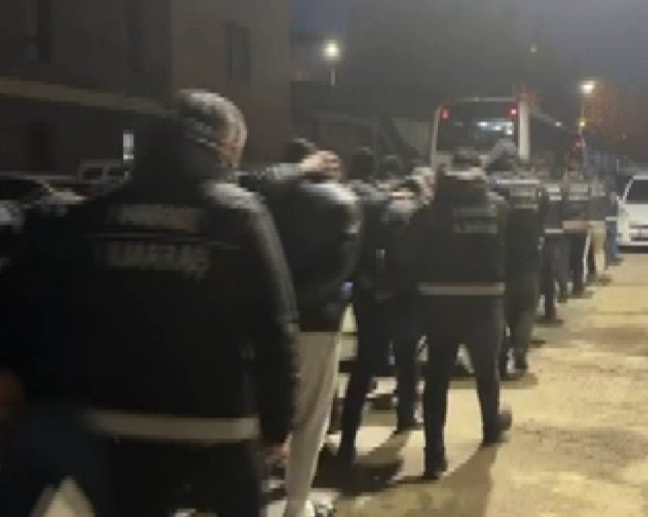 Kahramanmaraş’ta uyuşturucu operasyonu: 37 tutuklama
