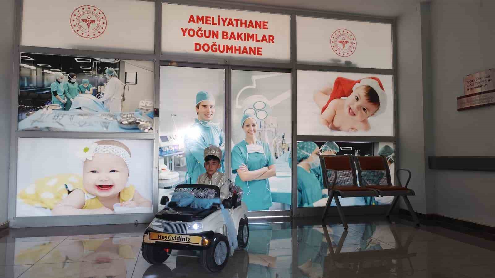 Kahta’da çocukların ameliyathaneye giden yolu oyunla başlıyor
