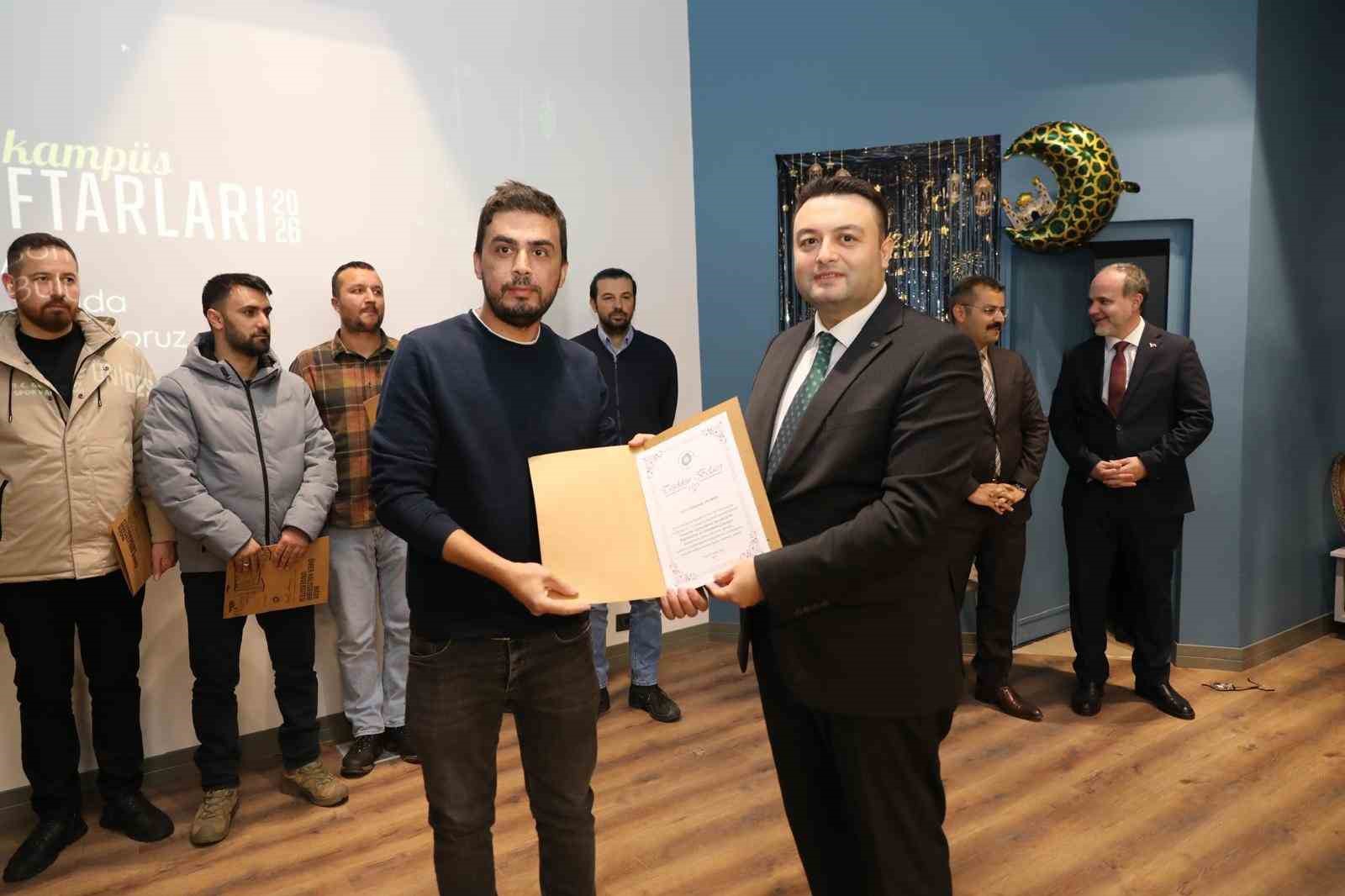 Kampüs iftarında IBAN kiralama tehlikesine dikkat çekildi
