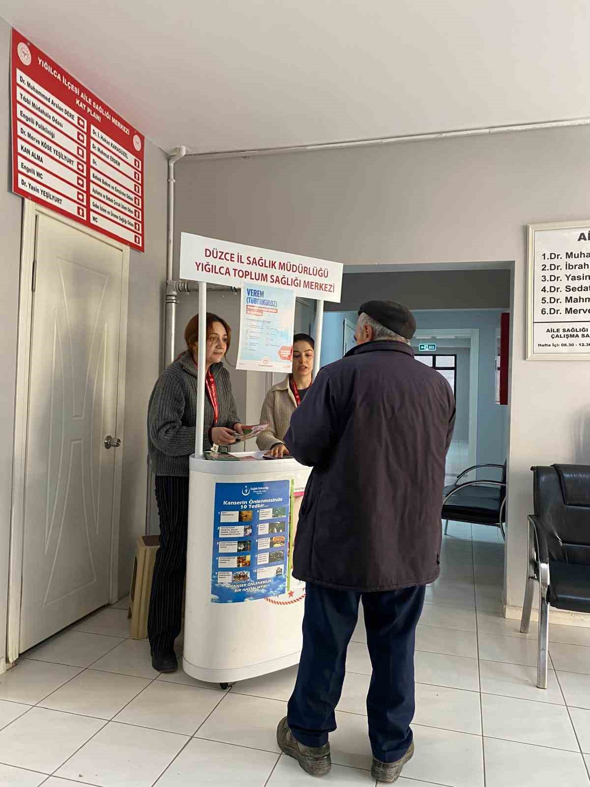 Kanser farkındalığı ve bulaşıcı hastalıklar anlatıldı
Kanser farkındalığı ve bulaşıcı hastalıklar anlatıldı