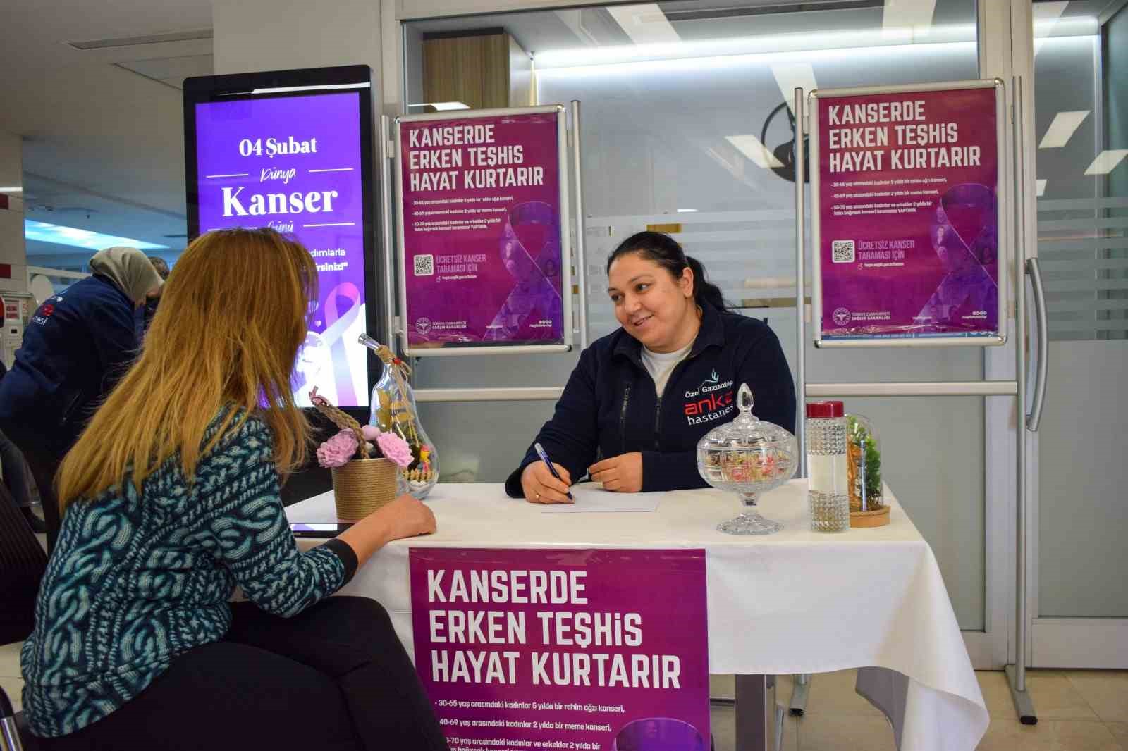Kanserde erken teşhisin önemi anlatıldı
