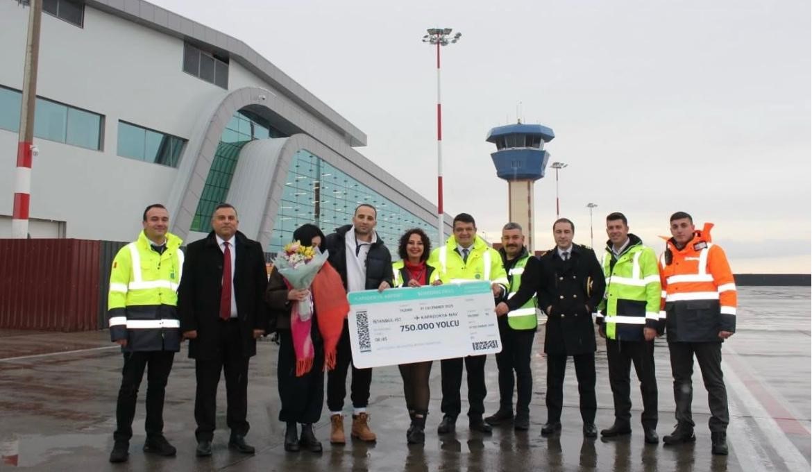 Kapadokya hava limanı rekor kırdı
