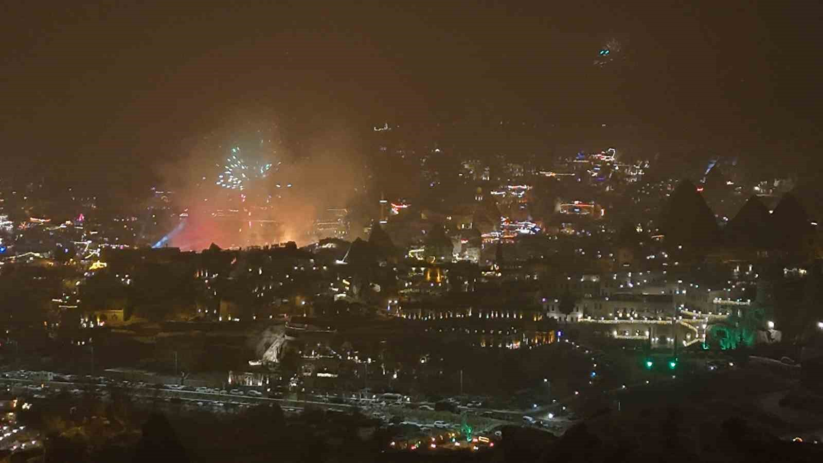 Kapadokya yılbaşında doldu taştı
