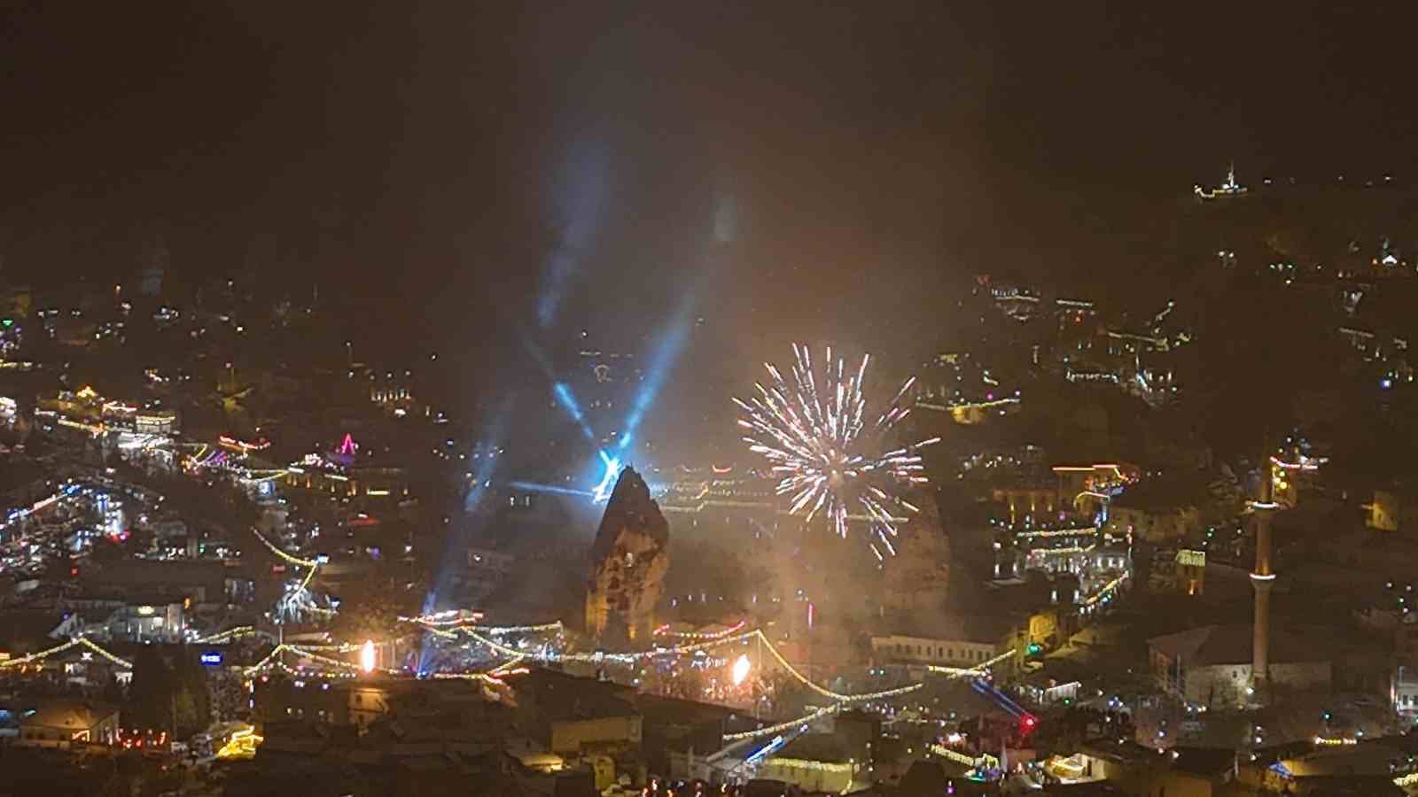 Kapadokya yılbaşında doldu taştı
